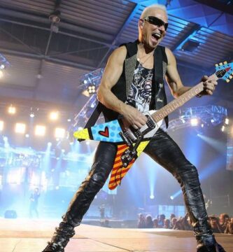 rudolf schenker scorpions flying gibson v